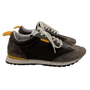 ONCEPT Tokyo Sneaker Alpine MOD 004 Brown Grey Yellow Suede Nylon Mens 9 Casual